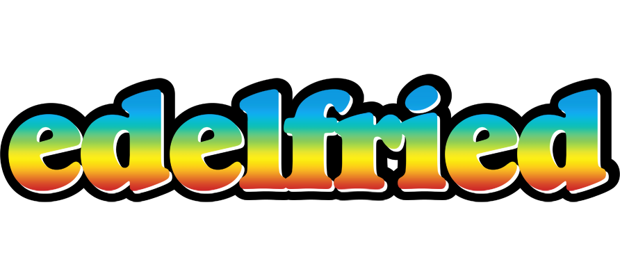 Edelfried color logo