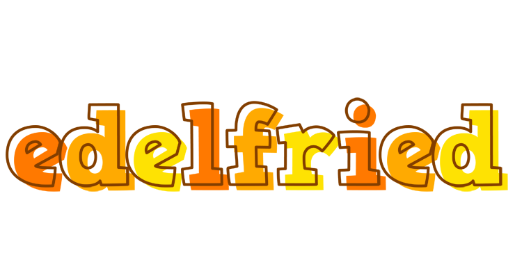 Edelfried desert logo