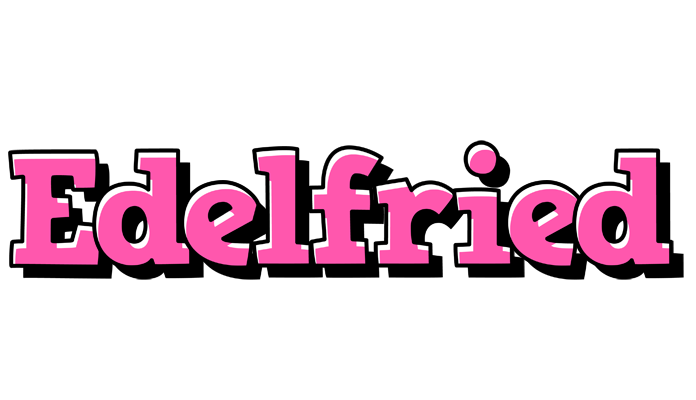 Edelfried girlish logo