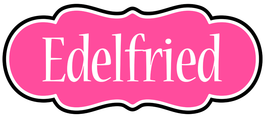 Edelfried invitation logo