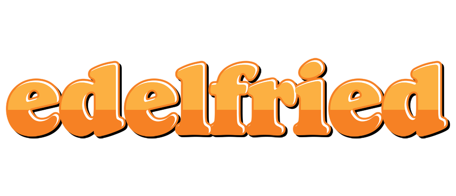 Edelfried orange logo