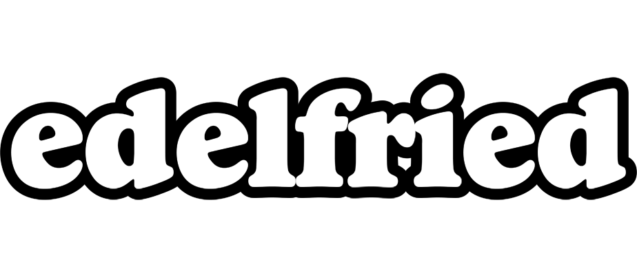 Edelfried panda logo