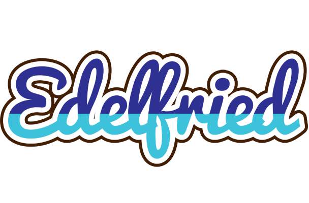 Edelfried raining logo