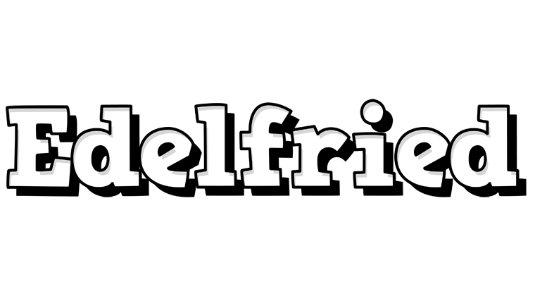 Edelfried snowing logo