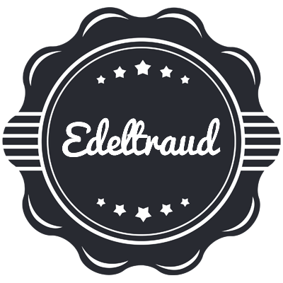 Edeltraud badge logo