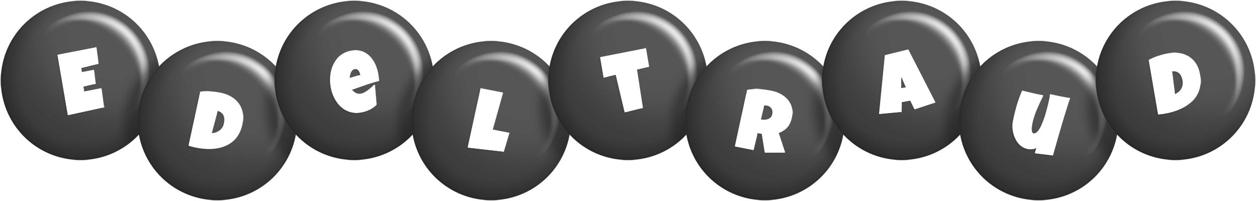 Edeltraud candy-black logo