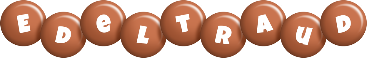 Edeltraud candy-brown logo