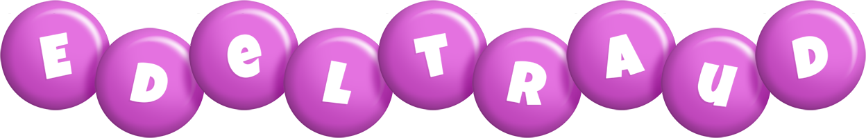 Edeltraud candy-purple logo