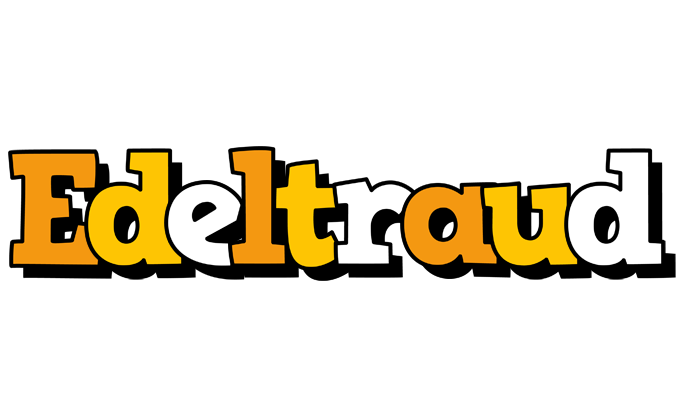 Edeltraud cartoon logo