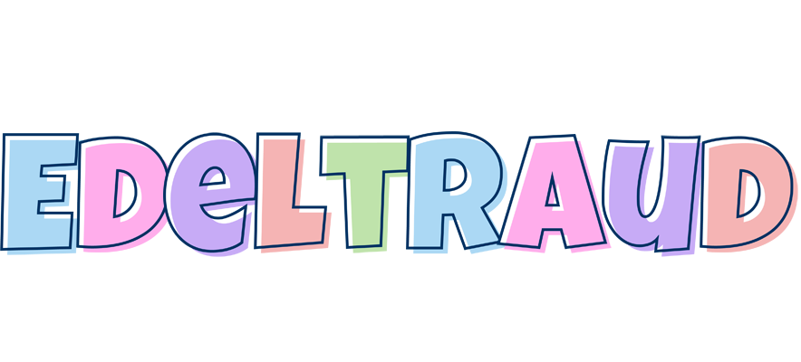 Edeltraud pastel logo
