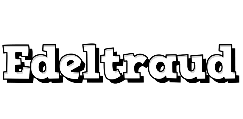Edeltraud snowing logo