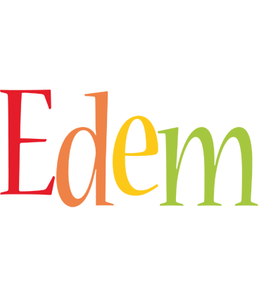 Edem birthday logo