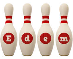 Edem bowling-pin logo