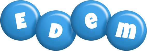 Edem candy-blue logo