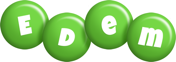 Edem candy-green logo