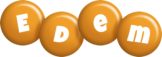 Edem candy-orange logo