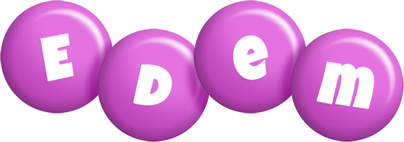 Edem candy-purple logo