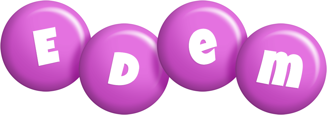 Edem candy-purple logo