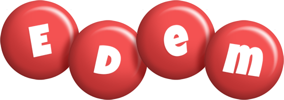 Edem candy-red logo