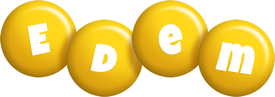 Edem candy-yellow logo