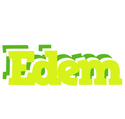 Edem citrus logo