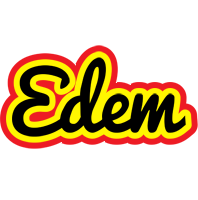 Edem flaming logo