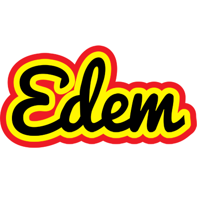 Edem flaming logo
