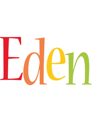 Eden birthday logo