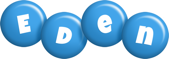 Eden candy-blue logo