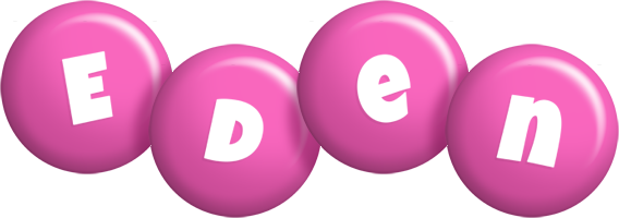 Eden candy-pink logo