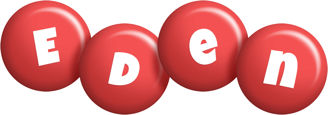 Eden candy-red logo