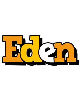 Eden cartoon logo