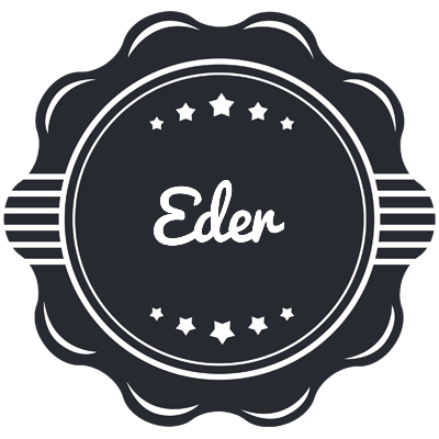 Eder badge logo