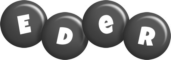 Eder candy-black logo