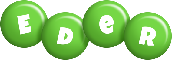 Eder candy-green logo