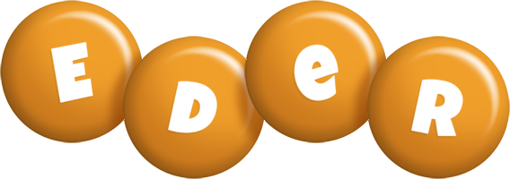 Eder candy-orange logo