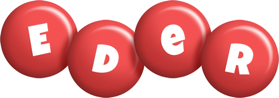 Eder candy-red logo