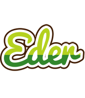 Eder golfing logo