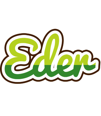 Eder golfing logo