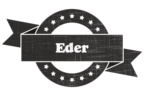 Eder grunge logo