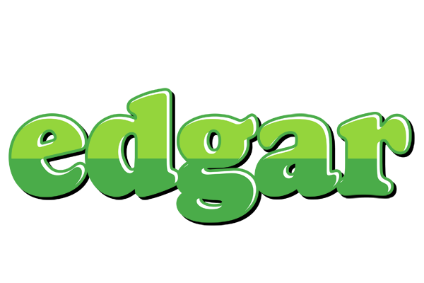 Edgar apple logo