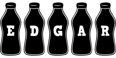 Edgar bottle logo