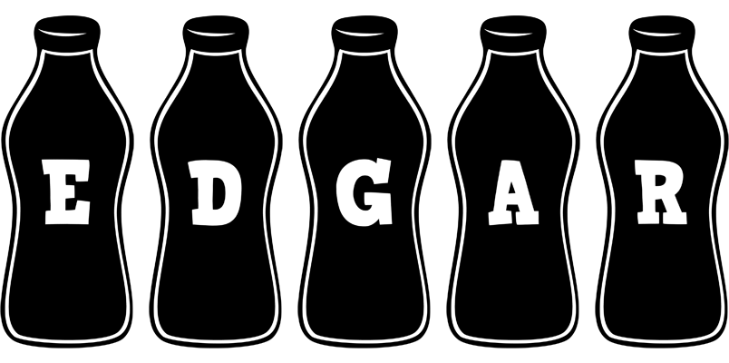 Edgar bottle logo