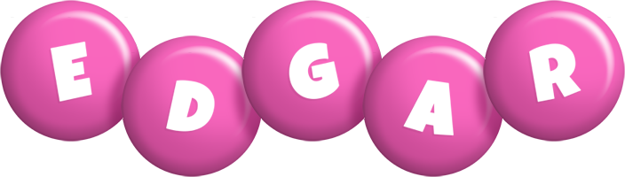 Edgar candy-pink logo