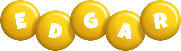 Edgar candy-yellow logo