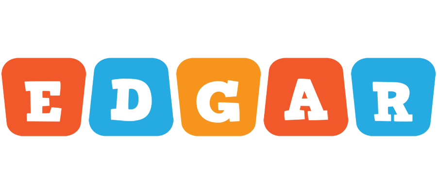 Edgar comics logo