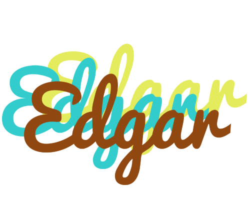 Edgar cupcake logo