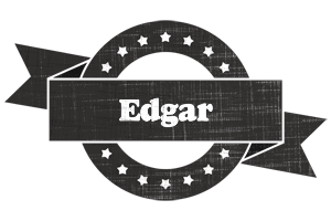 Edgar grunge logo