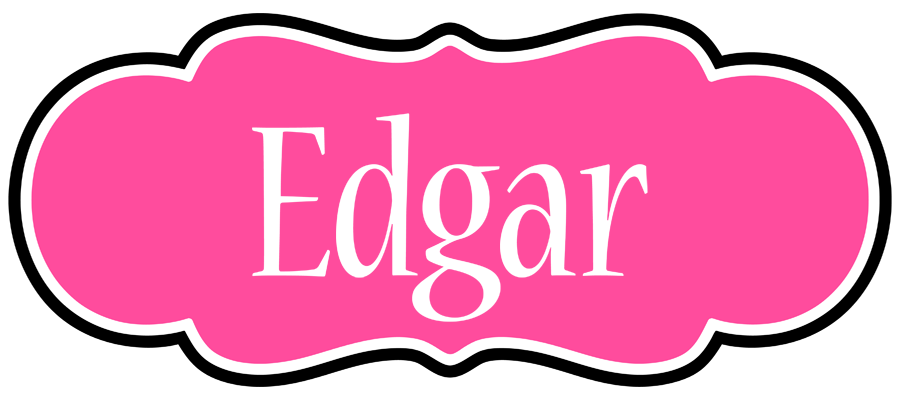 Edgar invitation logo