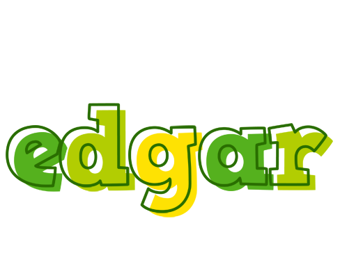 Edgar juice logo